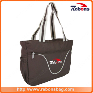 Customized Logo Designed Handbags with Adjustable Shoulder Strap