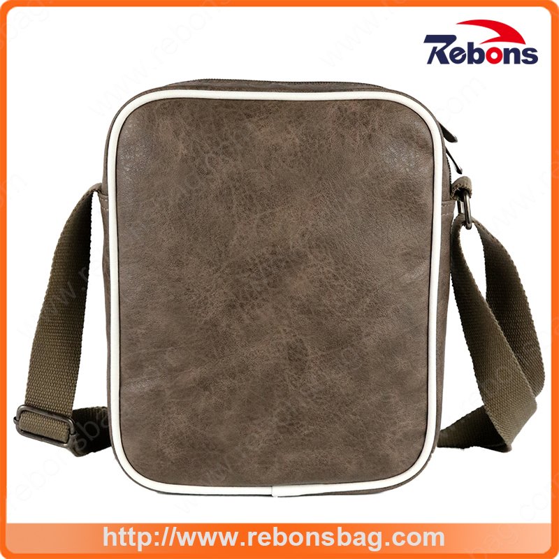 PU Leather Shoulder Laptop Bag for Men