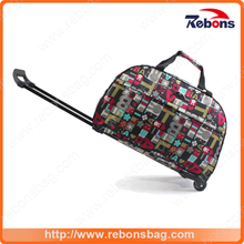 Extra Large Cabin Assorted Color Custom Travel Trolley Bag Size with Allover Monogram Printing