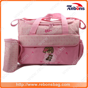 Microfiber Promotional Qualited Diaper Bag for Mummy Baby