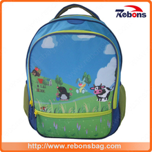 Cute Animal Design Girl Trolley School Bags for Promotional Use
