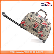 New Designed Safari Trolley Bag Polo Sizes with Flag Allover Printing
