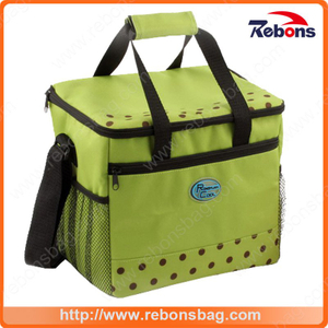 Cool Spotted Printed Freezable Lunch Bag for Adults